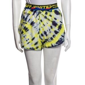 Off-White Tie-Dye Athletic Shorts